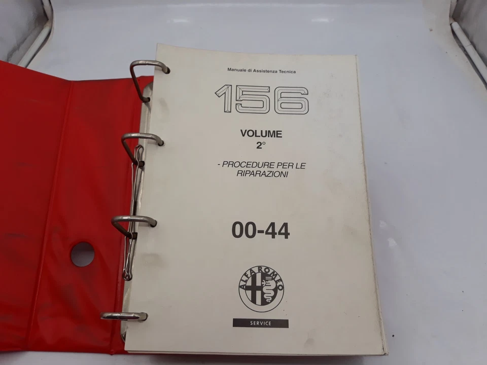 Manuale officina Alfa Romeo Alfa 156 Volume N. 2 procedure per riparazioni 1997. - Immagine 4 di 4