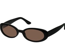 Tiny Oval Sunglasses for Women Small Face Mini Narrow Style MS52359
