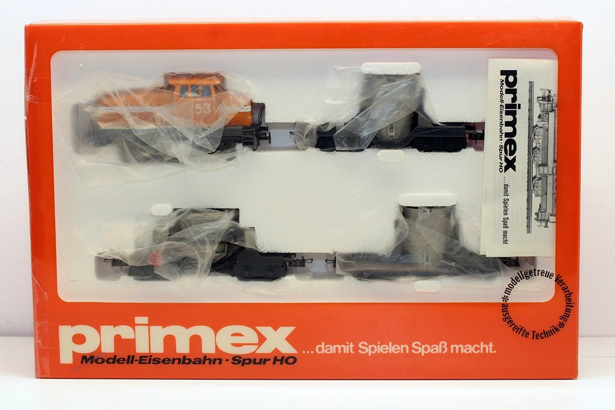 Primex Märklin H0 AC 2704 Stahlwerks-Zug Diesel 53 etc Sg