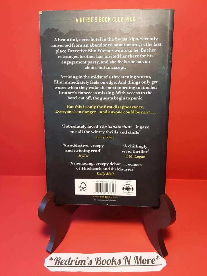 The Sanatorium Sarah Pearse Paperback Thriller Drama Foto 2 de 2