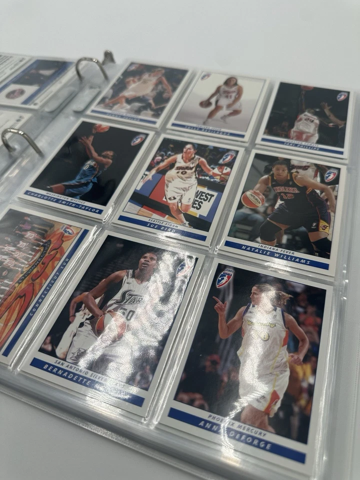 2005 Rittenhouse WNBA Complete Base Set 1-110 Bird Taurasi/Leslie +inserts - Image 4 of 4