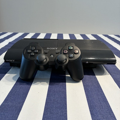 Sony PlayStation 3 PS3 Super Slim 120GB CECH-4204A Schwarz PAL Konsole