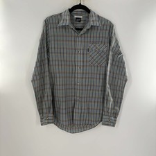 Vintage 1980  s Levi's Men's Plaid Shirt Size Medium Made in USA Button Down
