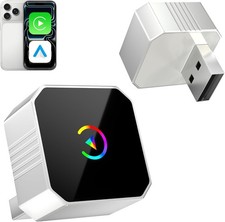Wireless CarPlay Adapter for Apple iPhone  Android Auto, 2026 Upgraded 2-in-1 P
