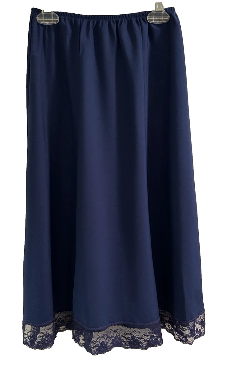 navy blue half slip for under dress Navy Half Slip