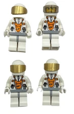 Lego Mars mission astronaut Minifigure Lot 4 Astronauts!