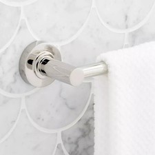 Signature Hardware SHLE24TBPN Lexia 24" Towel Bar - Polished Nickel