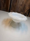 Vintage Milk Glass Fairy Lamp Base