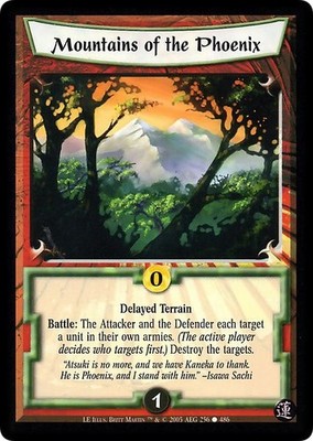 Mountains of the Phoenix - Lotus Edition - Legend of the Five Rings CCG
