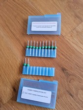 3/32" (.0938")  Carbide chipbreaker Router Burrs Drill Point 12 total