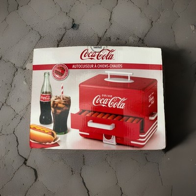 Coca-Cola Nostalgia HDS248COKE Large Hot Dog Steamer New In Box
