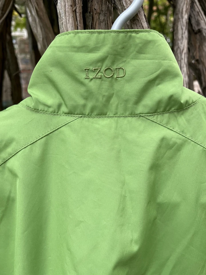 Vtg Izod XFG Lacoste Jacket Women S Windbreaker Parka Converts to Gilet 1980s - Image 4 of 4