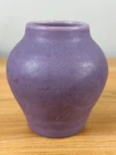 Rookwood Art Pottery 1929 Matte Purple Art Deco Cabinet Vase 2874