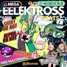 MEGA Eelektross Shiny Alpha 6IV Competiti…