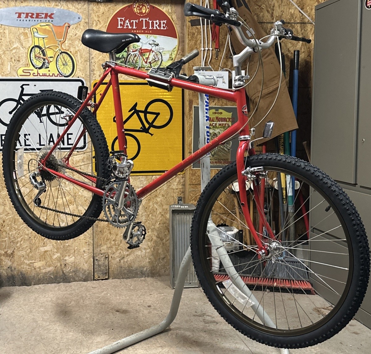 Vtg 86 Schwinn Cimarron Mountain Bike Shimano XT Group 22