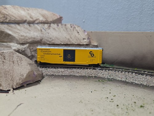 ATHEARN ESCALA N ATH 18831 50' PS-1 CAJA COCHE CHESAPEAKE Y OHIO 23111 | Condition: New