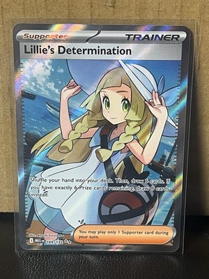 Lillie's Determination 169/132 Ultra Rare Pokemon Mega Evolution