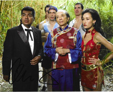 * GEORGE LOPEZ * signed 8x10 photo * BALLS OF FURY * COA *