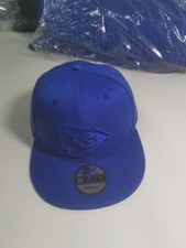 New Era Kansas City Chiefs Snapback Hats - Blue/Blue