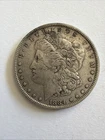 1884 Morgan Silver Dollar No Mint Mark