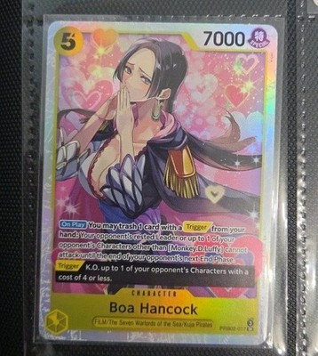 Boa Hancock PRB02-017 | Alt Art SR Foil | Premium Booster Vol.2 | One Piece