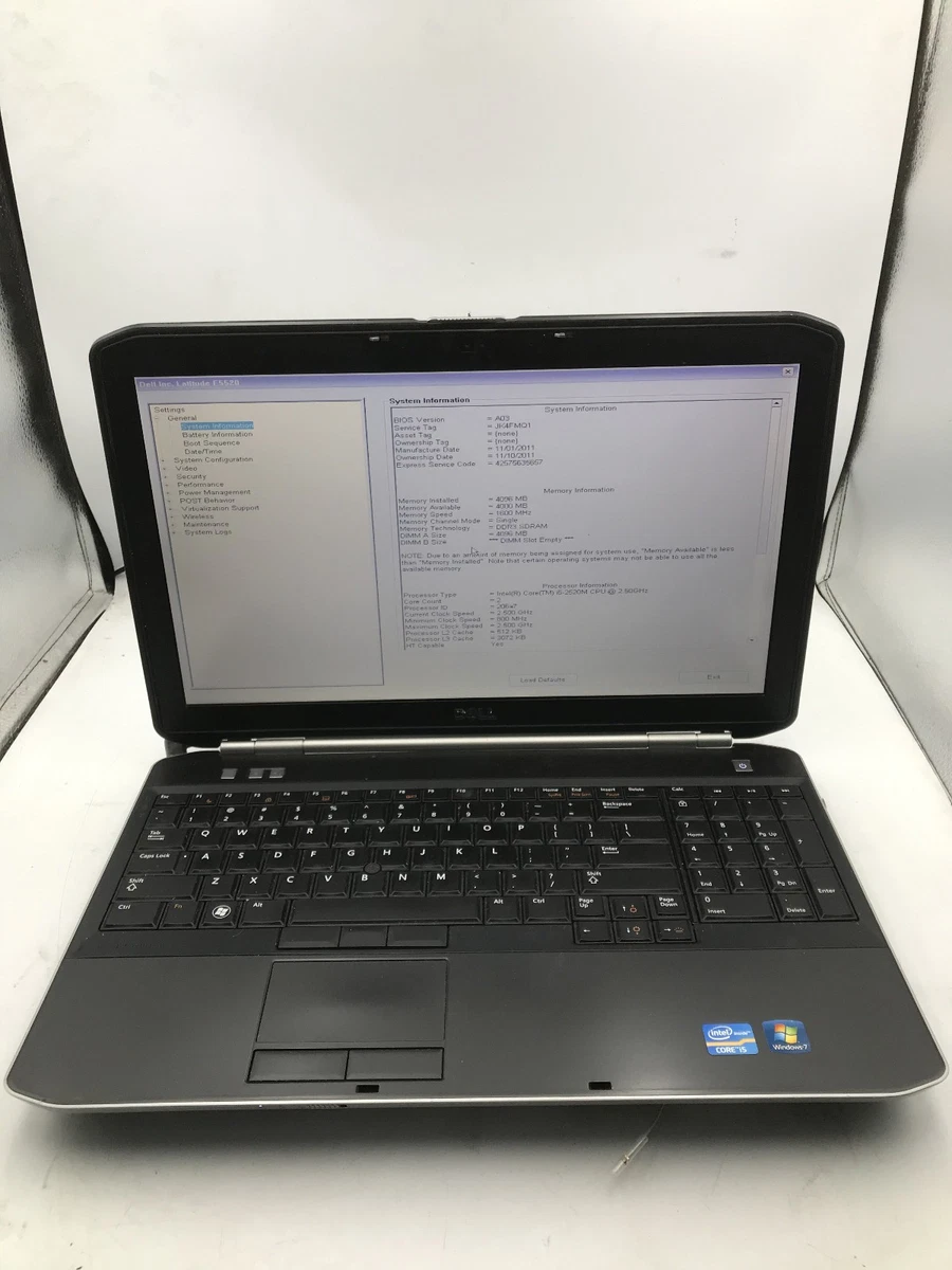 Dell Latitude E5520 PC Laptops & Netbooks for Sale | Shop New
