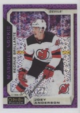 2018-19 O-Pee-Chee Platinum Marquee Rookies Violet Pixels Joey Anderson #184 g6u