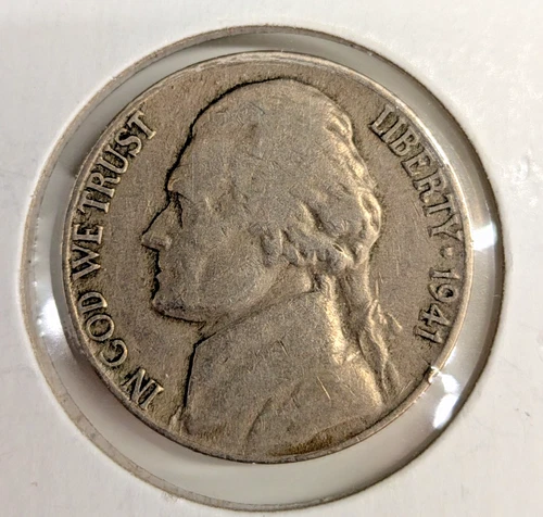 1941 Jefferson Nickel - D Denver - VF