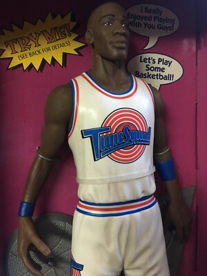 VTG 1996 Michael Jordan Space Jam Movie 15 Inch Talking Figure