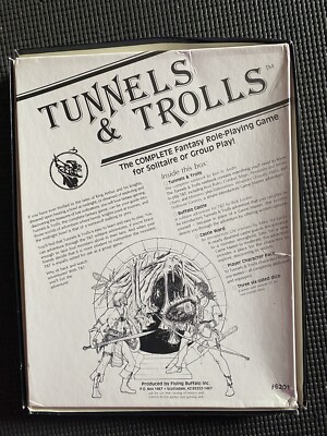 Tunnels & Trolls 5th Ed Box Set #6201 Flying Buffalo Role