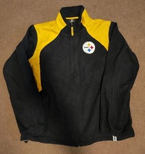 Reebok Nfl Pittsburgh Steelers Fleece Jacket Bomber