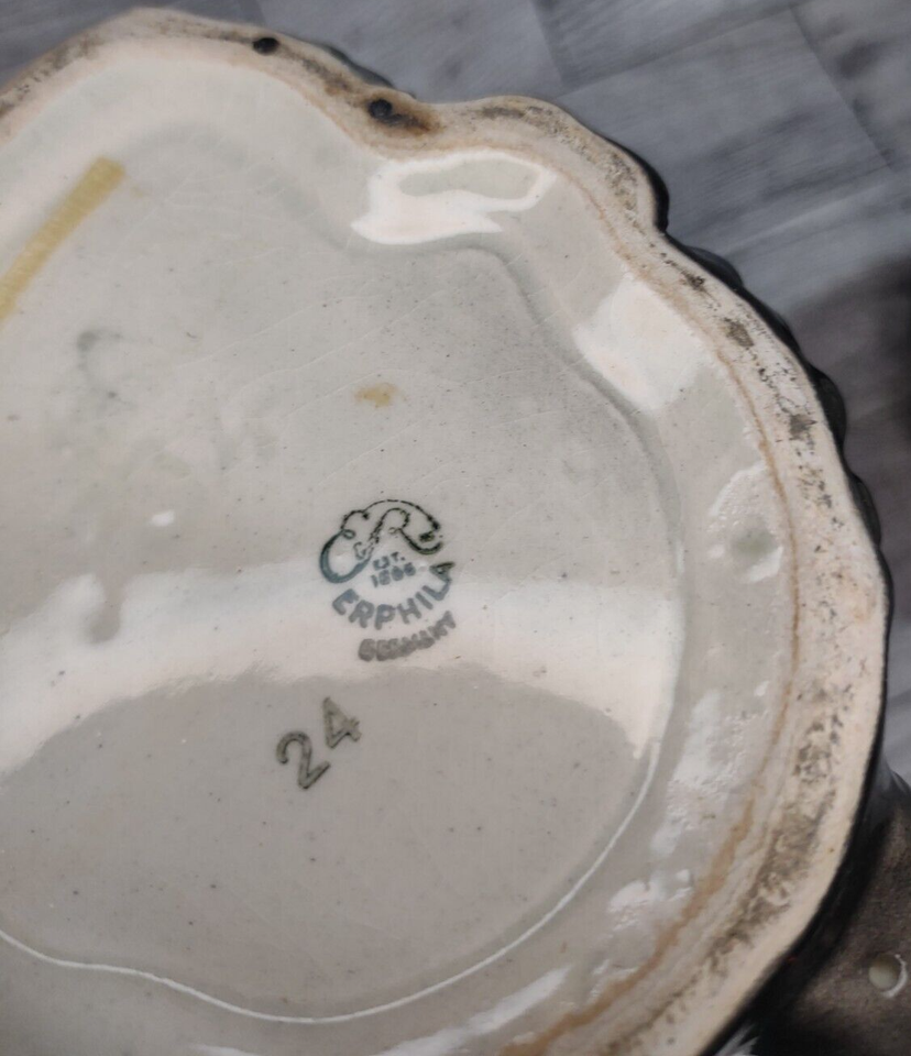 Vintage Novelty Poodle dog Teapot Erphila Germany excellent condition