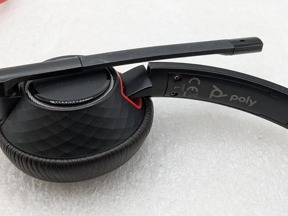 Plantronics Blackwire C5220T C5200 USB/3.5mm Wired Binaural Headset NO USB Piece - Image 2 of 4