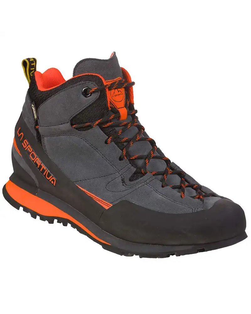 - La Sportiva Boulder X Mid Scarponi Avvicinamento/Trekking Uomo, Carbon/Flame