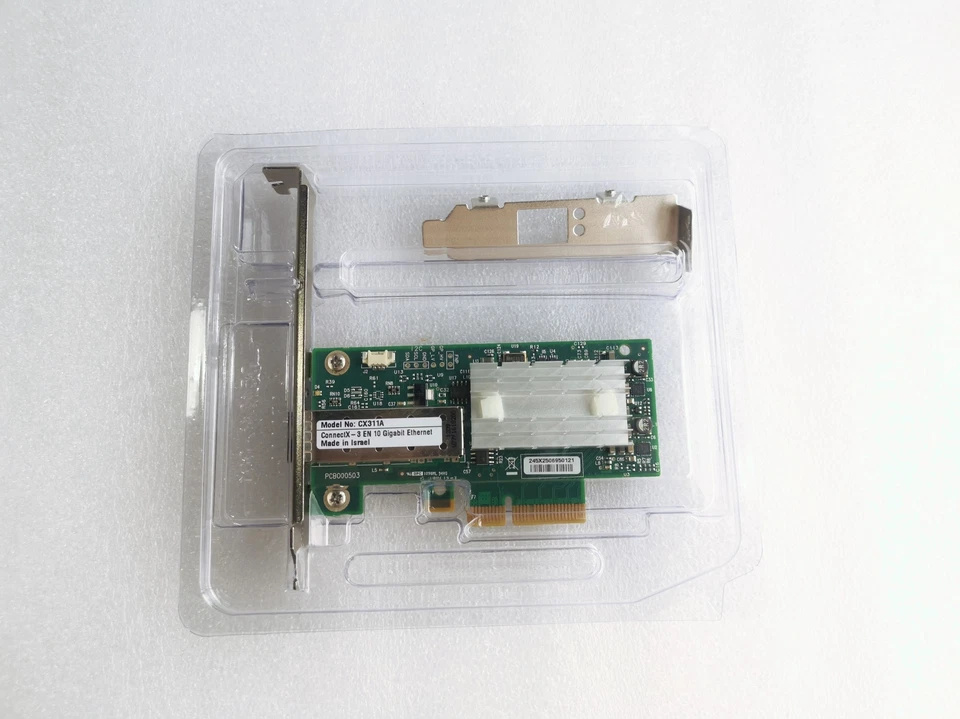 Mellanox CX311A MCX311A-XCAT ConnectX-3 EN 10G Ethernet 10GbE SFP+ PCI-E NIC US - Image 3 of 4