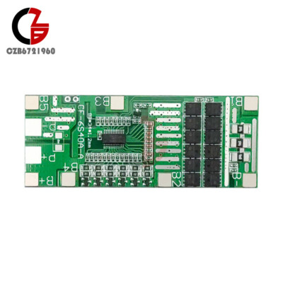 6S 20A/40A 24V BMS Battery Protection Board W/Balance For Li-ion Li-ion Battery