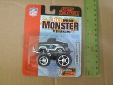 2003 Fleer Oakland Los Angeles Las Vegas Raiders Mini Monster Die Cast Truck