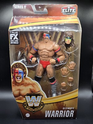 WWE Elite Collection Ultimate Warrior Legends Action Figure Series 17...
