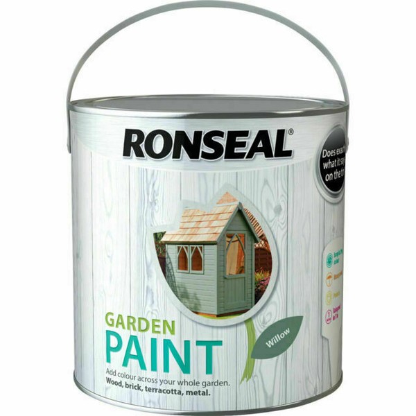 Ronseal 2.5L Garden Paint Willow for sale online eBay