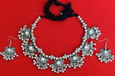 Ethnic Necklace Charm Jewelry Belly Dance Hippie Costume Gypsy ATS Sari Hot Boho