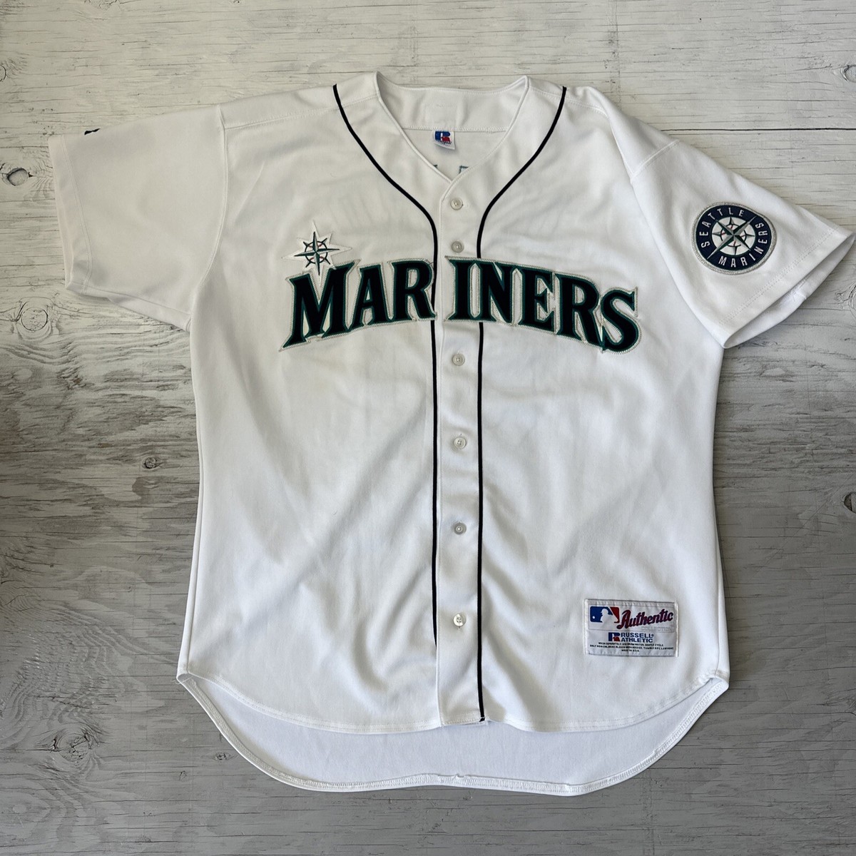 Vintage MLB Seattle Mariners Authentic Russell Athletic Vintage MLB Seattle Mariners Authentic Russell Athletic