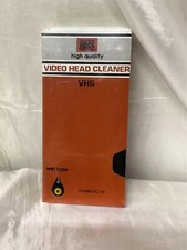 RMS High quality Video Head Cleaner VHS Wet Type Model VC-H1 sealed NIP