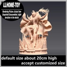 Anime Aries Mu Cloak Fighting Resin 3D Print GK Figure DIY Model Unpainted