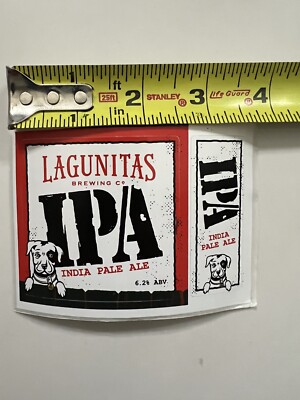 Lagunitas IPA Tap Handle Stickers