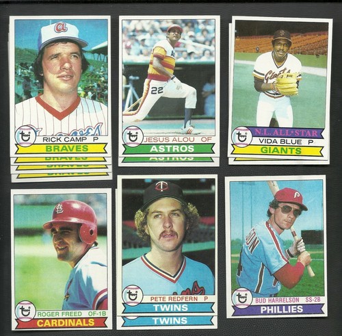 1979 Topps Baseball Pick Choose Finish Your Set (1-499) NM, Nm-Mt - Picture 54 of 242