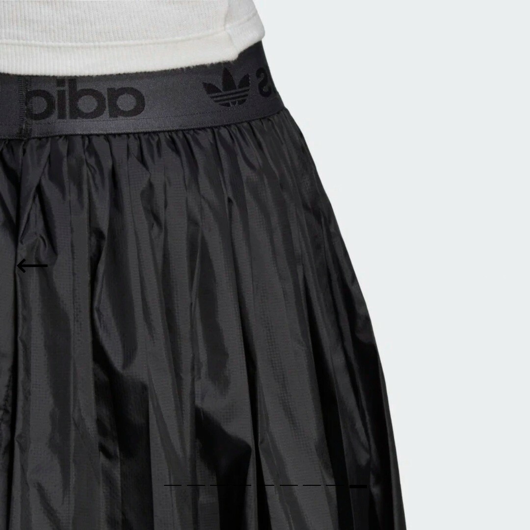 スカート adidas FW25 MIDI SKIRT KNIT (JW2661 BLACK) adidas Adicolor Knit 3-Stripes Skirt - Black | Free Shipping
