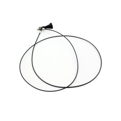 Long 24'' Stainless Steel Tether for GoPro / Insta360 / Osmo Action 5 4 3 / SJCAM