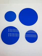 Various sizes Blue Optical Glass Filter QB2 B-410