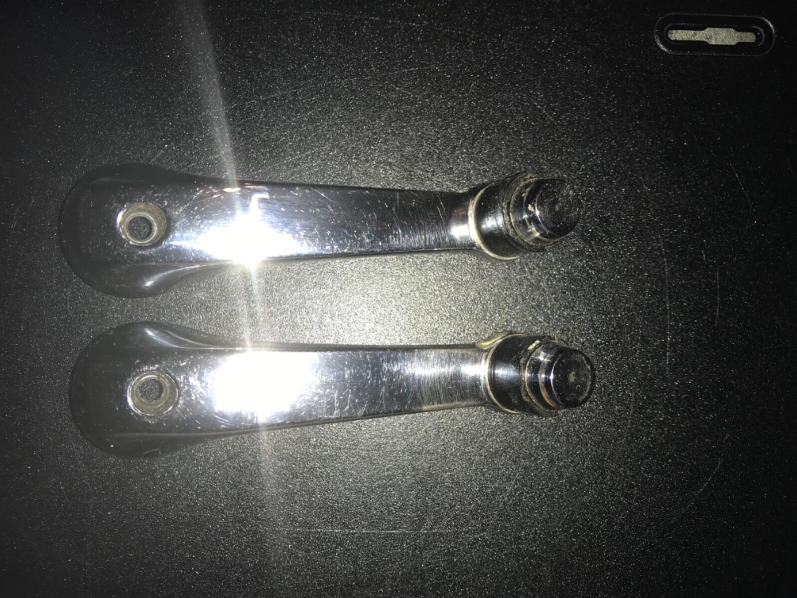Vintage Pair Car Window Crank Handles 4310824 ?Dodge Plymouth 