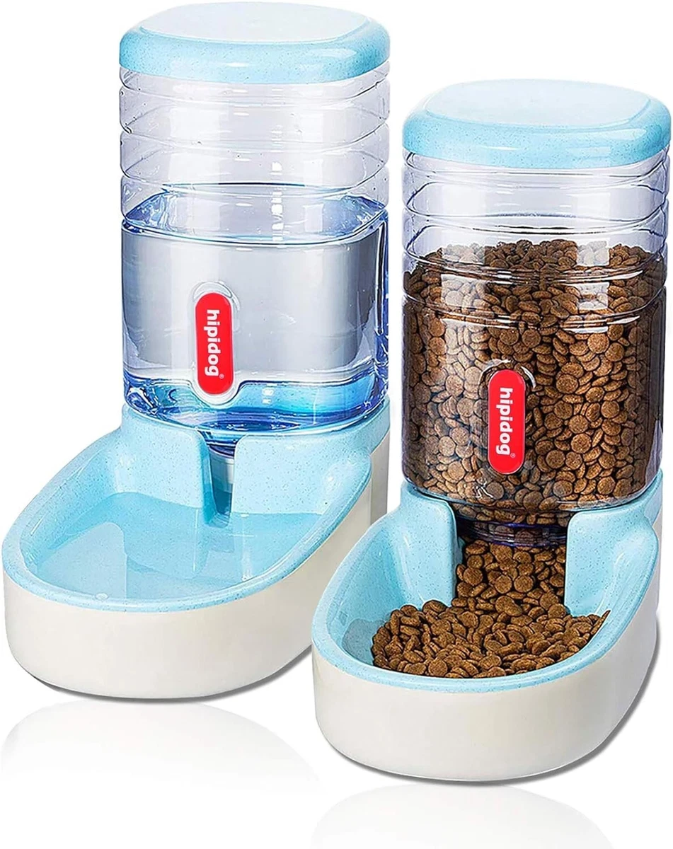 Hipidog Automatic Pet Feeder Set Small Medium Pets 3.8L eBay